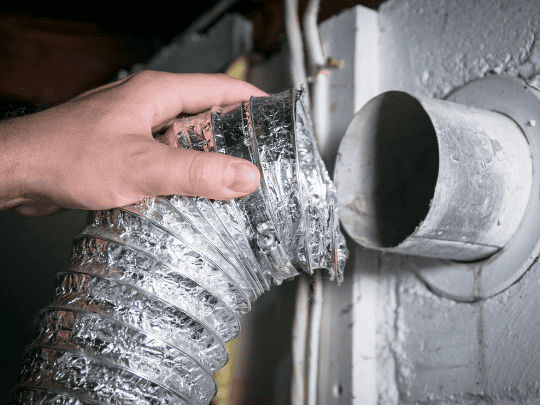 image of a dryer vent