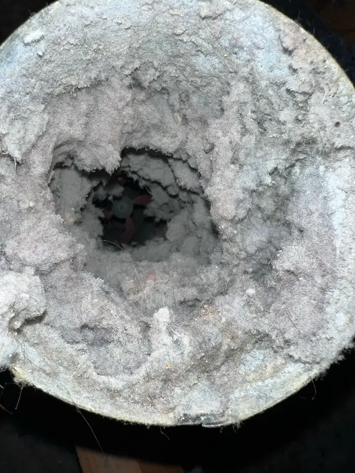 Dryer Vent Lint Buildup | Space Air Duct Cleaning