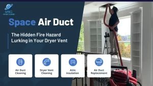 The Hidden Fire Hazard Lurking in Your Dryer Vent- Space Air Duct Cleaning